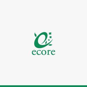 yuizm ()さんの賃貸マンション名（ecore）と新会社設立（株式会社ecore）のロゴへの提案