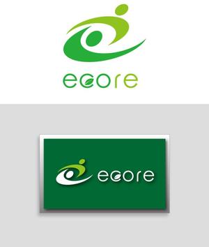 serve2000 (serve2000)さんの賃貸マンション名（ecore）と新会社設立（株式会社ecore）のロゴへの提案