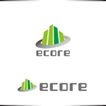 MAS-I (mas1001)さんの賃貸マンション名（ecore）と新会社設立（株式会社ecore）のロゴへの提案