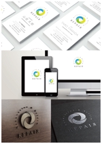 U-WORX (clockwork)さんのリノベーション・リフォーム会社「株式会社リペア」のロゴへの提案