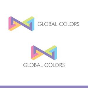 worker (worker1311)さんの英語教室「GLOBAL COLORS」のロゴへの提案