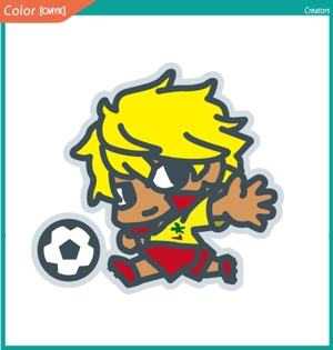 株式会社クリエイターズ (tatatata55)さんの少年サッカーチームのキャラクターデザインへの提案