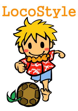 横倉 (juju0508)さんの少年サッカーチームのキャラクターデザインへの提案