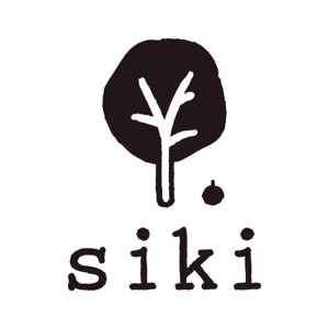 むすび (yuixyuixyui)さんのハンドメイドアクセサリー・雑貨ショップ「siki」のロゴ作成への提案