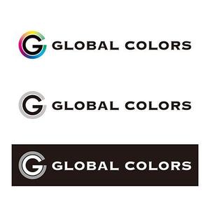 ぎふのふ (ymd8dgw)さんの英語教室「GLOBAL COLORS」のロゴへの提案