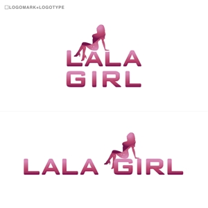 Olaf77さんの「LaLa GIRL」のロゴ作成への提案