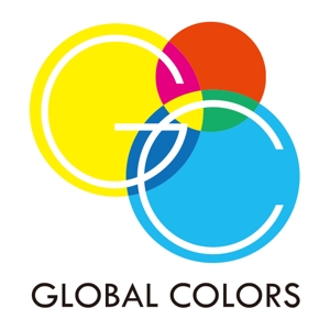 中島　ちづる (chi-fer)さんの英語教室「GLOBAL COLORS」のロゴへの提案