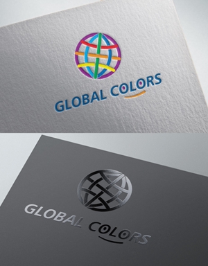 chiaro (chiaro)さんの英語教室「GLOBAL COLORS」のロゴへの提案