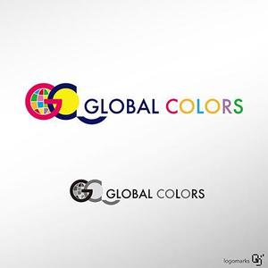 かざり龍一 (wenlong)さんの英語教室「GLOBAL COLORS」のロゴへの提案