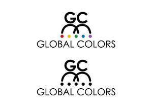 sin_cwork (sin_cwork)さんの英語教室「GLOBAL COLORS」のロゴへの提案