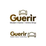 ＊ sa_akutsu ＊ (sa_akutsu)さんの家具通販サイト「Guerir グエリール（Modern interior)」のロゴ作成への提案