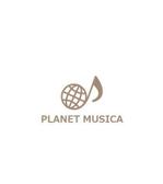 haruru (haruru2015)さんの少人数向け吹奏楽譜会社「PLANETMUSICA」の会社ロゴへの提案