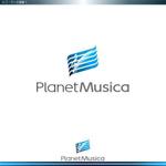 Remingtonさんの少人数向け吹奏楽譜会社「PLANETMUSICA」の会社ロゴへの提案