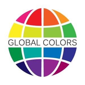かなよし (kana6_6y)さんの英語教室「GLOBAL COLORS」のロゴへの提案