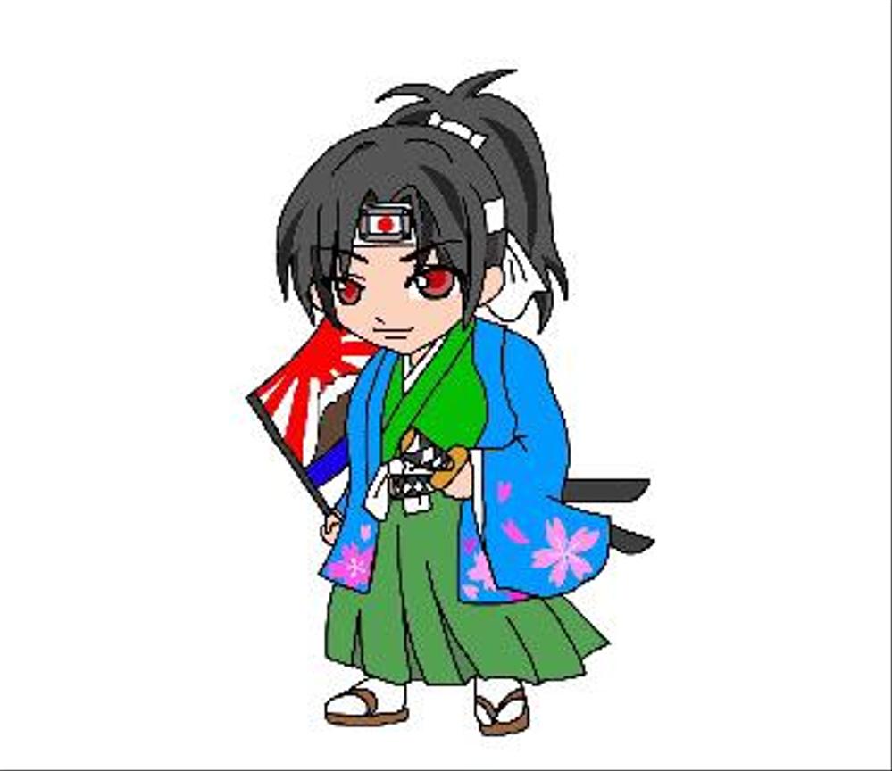 Sora Ibuki Sho Cnaさんの事例 実績 提案 日本武士風キャラのタイ人女性と日本人男性会話用lineスタンプ作成 第１弾 初めまして 長野県在 クラウドソーシング ランサーズ