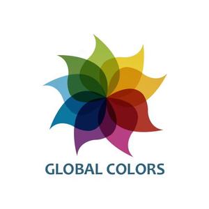 doris (doris)さんの英語教室「GLOBAL COLORS」のロゴへの提案