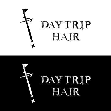 CARROTさんの「DAY TRIP HAIR」のロゴ作成への提案