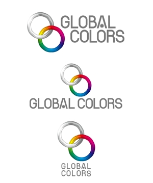 福田功 (apu_1120)さんの英語教室「GLOBAL COLORS」のロゴへの提案
