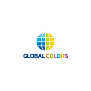 odo design (pekoodo)さんの英語教室「GLOBAL COLORS」のロゴへの提案