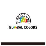 againデザイン事務所 (again)さんの英語教室「GLOBAL COLORS」のロゴへの提案