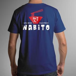 竜の方舟 (ronsunn)さんの麺屋「和人」WABITOのＴシャツデザインへの提案