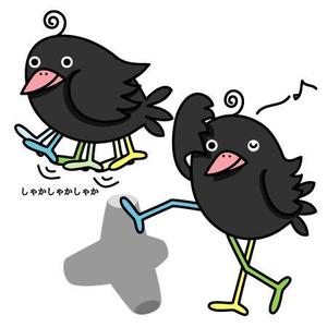 picchiさんのヤタガラスのイラストへの提案