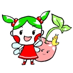 鮎乃 (ayun0)さんの駄菓子さくらんぼもちのイメージキャラクターデザインへの提案