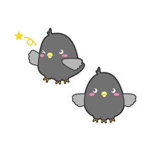 CAZY ()さんのヤタガラスのイラストへの提案