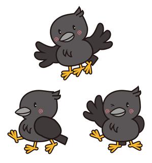 saltysnow (saltysnow)さんのヤタガラスのイラストへの提案