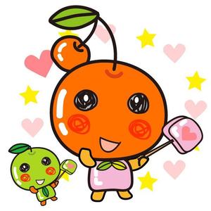 こいけみつえ (mituekoike)さんの駄菓子さくらんぼもちのイメージキャラクターデザインへの提案