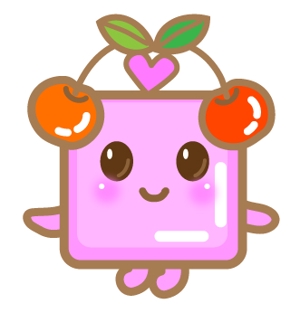 こいけみつえ (mituekoike)さんの駄菓子さくらんぼもちのイメージキャラクターデザインへの提案