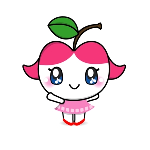 よしみ (yo4mi)さんの駄菓子さくらんぼもちのイメージキャラクターデザインへの提案