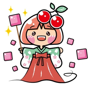 nanafe ()さんの駄菓子さくらんぼもちのイメージキャラクターデザインへの提案