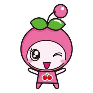 aoiwoa　アオイ・ヲア (aoiwoa)さんの駄菓子さくらんぼもちのイメージキャラクターデザインへの提案