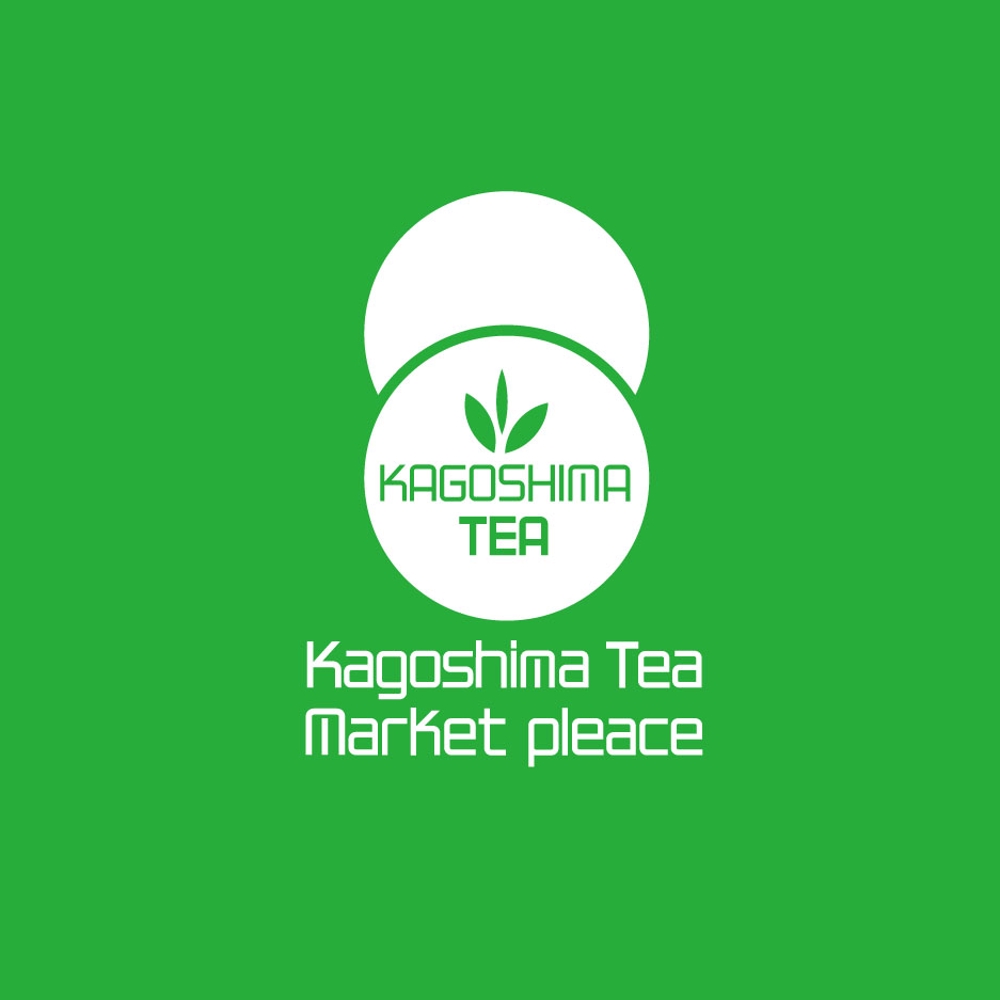会社　ロゴ 緑茶