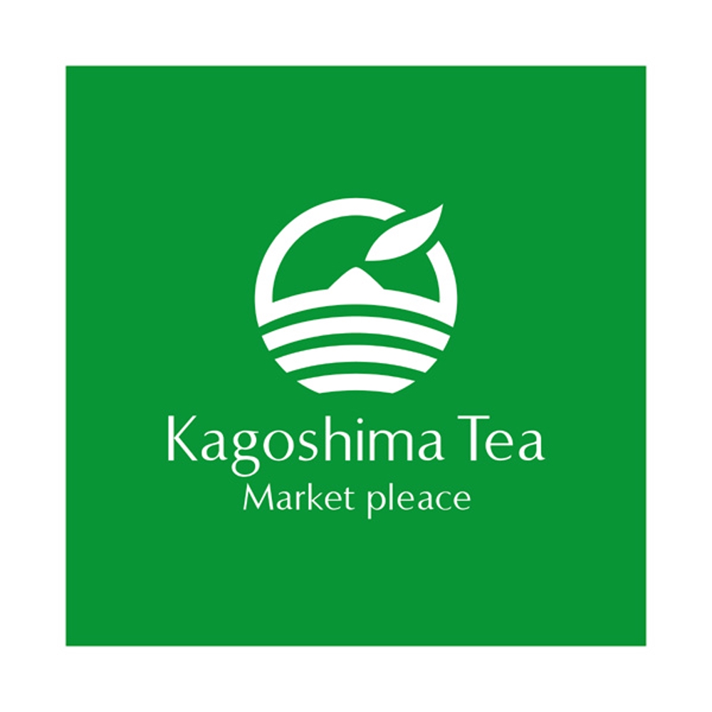 会社　ロゴ 緑茶