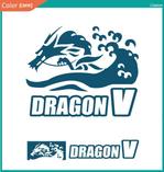 株式会社クリエイターズ (tatatata55)さんの主に趣味であるカジキ釣りに使用する船「DRAGONⅤ」のロゴへの提案