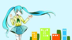 373 (sabitaori)さんの初音ミク楽曲の一枚絵への提案