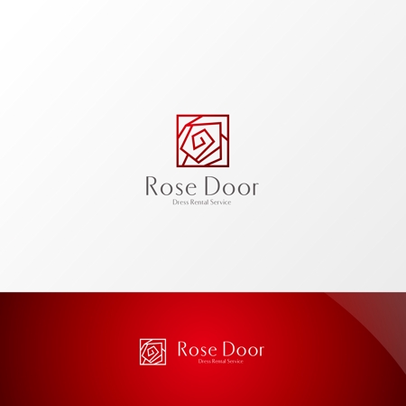 Nyankichi.com (Nyankichi_com)さんのファッションレンタルサイト「Rose Door」のロゴへの提案