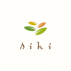 Attic-designworksさんのハンドメイドアクセサリー・雑貨ショップ「siki」のロゴ作成への提案
