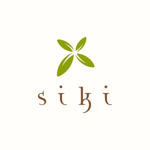 Attic-designworksさんのハンドメイドアクセサリー・雑貨ショップ「siki」のロゴ作成への提案