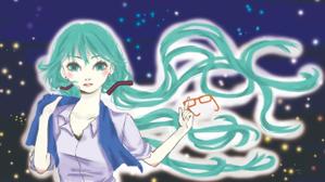 透兎 (achroite_rabbit)さんの初音ミク楽曲の一枚絵への提案