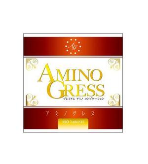 ともに (tomoni)さんの40代50代向け新発売の高品質アミノ酸サプリメントのボトルラベルのデザインへの提案