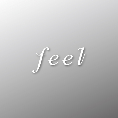 トランプス (toshimori)さんのオーダーカーテンショップ「feel」のロゴへの提案
