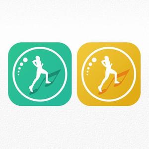 aine (aine)さんのランニング用音楽プレーヤーアプリ(iOS)のアイコンデザインへの提案