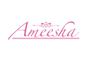 さんの「Ameesha」のロゴ作成への提案
