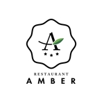 SHIN GRAPHIC (andsxx2u)さんの高級レストランサイト「Restaurant Amber」のロゴへの提案