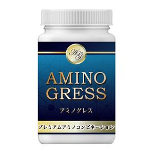 naho-design ()さんの40代50代向け新発売の高品質アミノ酸サプリメントのボトルラベルのデザインへの提案