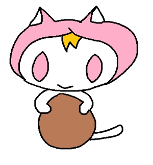 nanabouさんのハワイアンな猫のキャラクターデザインへの提案
