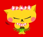 mm (kiki_tanaka)さんのハワイアンな猫のキャラクターデザインへの提案